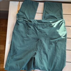 PINK Victoria's Secret Dark Green Leggings